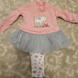 VGUC Bonnie Baby tunic dress and leggings